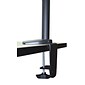 Regency Adjustable Double Screen Articulating Monitor Mount, Up to 24", Black (CA2)