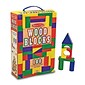 Melissa & Doug® Block Set, Painted 100-Piece Set
