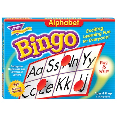 Trend® Bingo Games, Alphabet
