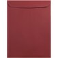 JAM Paper 10 x 13 Open End Catalog Envelopes, Dark Red, 100/Pack (31287541)