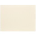 JAM Paper® Blank Note Cards, A2 size, 4.5 x 5.5, Ivory, 50/pack (175971i)