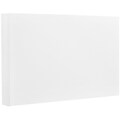 JAM Paper® Blank Note Cards, A6 size, 4 5/8 x 6 1/4, White, 50/pack (175992i)