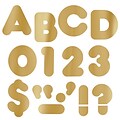 Metallic Gold 2 Casual Uppercase Ready Letters®