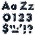 Trend® 4 Ready Letters®, Casual Combo Packs, Black Gems