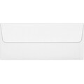 LUX® 80lbs. 4 1/8 x 9 1/2 #10 Square Flap Peel & Press™ Envelopes, White, 250/BX
