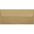 LUX® 70lb 4 1/8x9 1/2 Square Flap #10 Envelopes, Grocery Bag Brown, 500/BX
