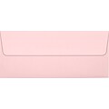 LUX 70lbs. 4 1/8 x 9 1/2 #10 Square Flap Envelopes, Candy Pink, 250/BX