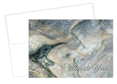 Great Papers® Marble Thank You Card, 4.875 x 3.375, 50/Pack (2015125)