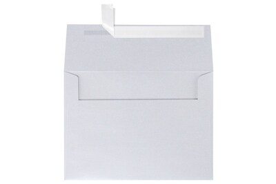 LUX A7 Invitation Envelopes (5 1/4 x 7 1/4) 1000/Box, Silver Metallic (5380-06-1000)