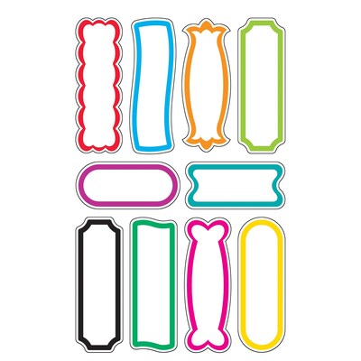 Trend Labels superShapes Stickers-Large, 80 CT (T-46339)