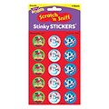 Trend Christmas - Peppermint Stinky Stickers Large Round, 60 ct. (T-932)