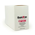 Sunx® 30+ Sunscreen; Broad Spectrum, Single Use Lotion Pouches, 25/Box, 8 Boxes/Case