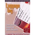 Quill Brand® Premium Laminating Pouches; 2-1/2x4-1/4; 5 mils., Luggage Tags, 100/Box