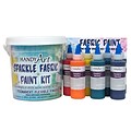 Handy Art Fabric Paint, Sparkle Kit, 9 - 4oz bottles