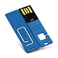 FoldIT® USB Flash Drive; 8GB – Light Blue