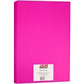 JAM Paper Matte 11 x 17 Color Copy Paper, 24 lbs., Ultra Fuchsia Pink, 100 Sheets/Pack (16728461)