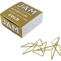 JAM PAPER Butterfly Clips, Gold, 15/Pack (22116346)