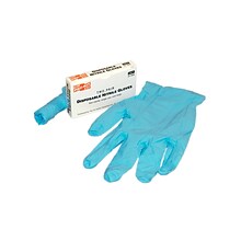 First Aid Only Nitrile Exam Gloves, Latex Free, 4/Box (21-026/AN5011)