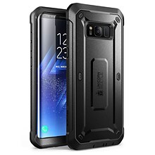 SupCase Black Rugged Case for Samsung Galaxy S8+ (SGS8P-UBP-BK/BK)