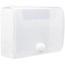 JAM Paper® Large Business Card Holder, 2.25 x 3.25 x 1, Clear, Sold Individually (245232763)