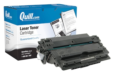 Quill Brand® Remanufactured Black Standard Yield Toner Cartridge Replacement for HP 16A (Q7516A) (Li