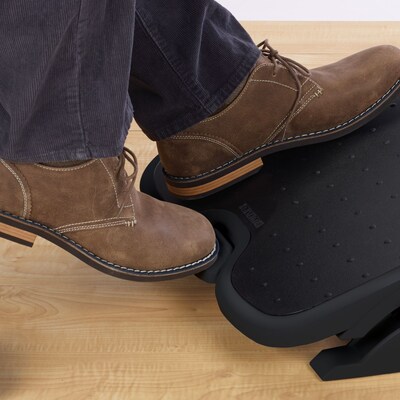 Kensington SmartFit Solemate Plus Tilt Adjustable Footrests, Black (52789)