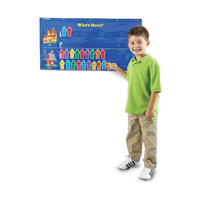 Learning Resources Attendance Pocket Chart (LER2685)