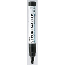 Xstamper Secure Redacting Permanent Marker, Black, 12/Pack (036225PK12)