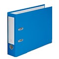 Bindertek Advantage Topfiles Heavy Duty 3 2-Ring Non-View Binders, Ocean Blue (TFN-OB)