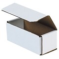 Corrugated Mailers, 10 x 6 x 3, White, 50/Bundle (M1063)
