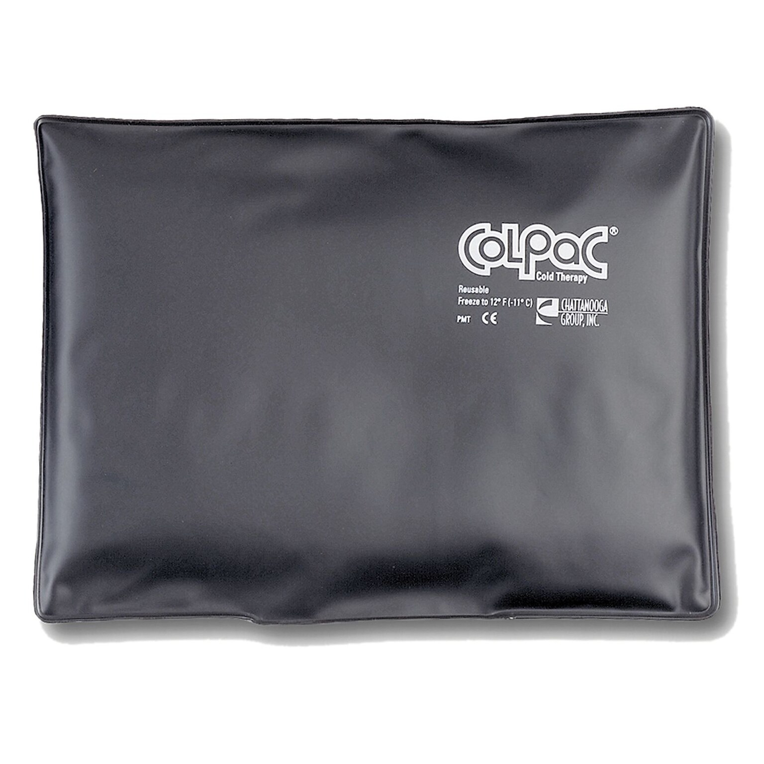 Colpac Heavy-Duty Black Urethane Reusable Cold Pack, Standard (10 x 13)