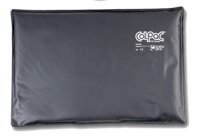 Colpac Heavy-Duty Black Urethane Reusable Cold Pack, Oversize 12.5” x 18.5” (001556)