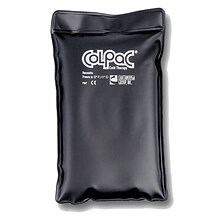 Colpac Heavy-Duty Black Reuseurethane Cold Pack, Half size, 7 x 11