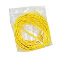 Yellow Rubber Bands, Latex-Free, 25 Each