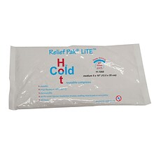 Relief Pak Lite Reusable Hot/Cold Pack, 5 x 10, Case of 24