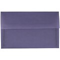JAM Paper® A10 Invitation Envelopes, 6 x 9.5, Translucent Vellum Wisteria Purple, 25/pack (PACV854)