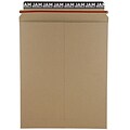 JAM Paper® Photo Mailer Stiff Envelopes, Self Adhesive Closure, 9.75 x 12.25, Brown Kraft Recycled, Sold Individually (8866642)