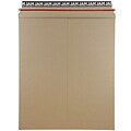 JAM Paper® Photo Mailer Stiff Envelopes, Self Adhesive Closure, 12.75 x 15, Brown Kraft Recycled, Sold Individually (8866645)