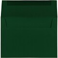 JAM Paper A7 Invitation Envelope, 5 1/4 x 7 1/4, Dark Green, 50/Pack (263917095C)