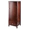 Winsome 94402 Pantry Cupboard with Door, Antique Walnut