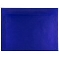 JAM Paper® 9 x 12 Booklet Envelopes, Purple Translucent Vellum, 25/pack (1592188)