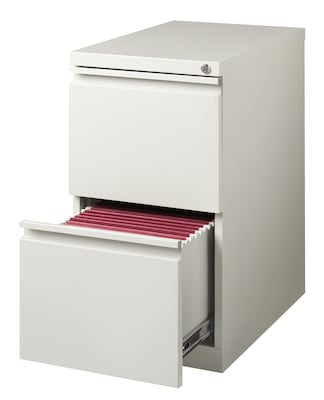 2-Drawer Mobile File Cabinet, Gray, 23 Deep (19307)