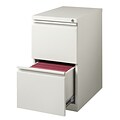 2-Drawer Mobile File Cabinet, Gray, 23 Deep (19307)