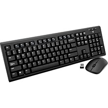 V7 Wireless Keyboard and Mouse Combo, Black  (CKW200US)
