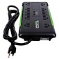Plugable 25' 12-Outlet Power Strip with 2-Port USB Charger, Black (PS12-USB25)
