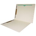 Medical Arts Press® End-Tab Confidential File Folders with Full Back Pocket, 2-Fasteners, Letter, Ma