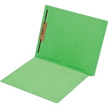 Medical Arts Press® Full-Pocket End-Tab Folders; Colored, One Fastener, 50/Box