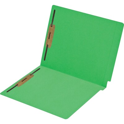 Medical Arts Press® Colored End-Tab File Folders; 14 pt., 2 Fasteners, 250/Box
