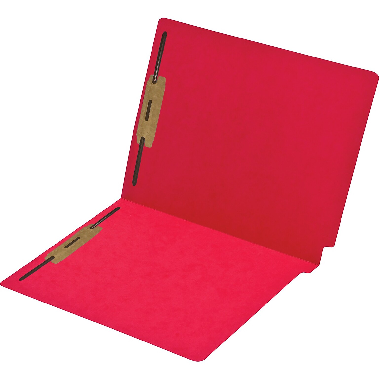 Medical Arts Press® Economy Colored End-Tab Folders; Positions 1 and 3 Fasteners