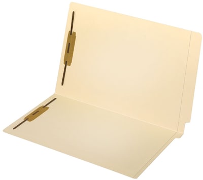Medical Arts Press® 11Pt. Full-Cut End-Tab File Folders; 2 Fasteners, Legal Size, 50/Box